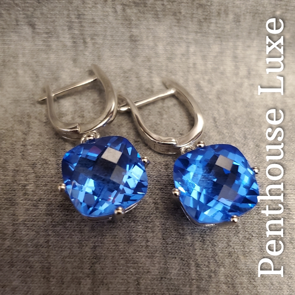 SOLID 925 Sterling Silver Hypoallergenic Earring Set - Picture 1 of 5